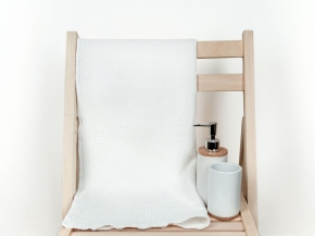 24С216-ШР/у. 55*70 Полотенце "Бодрость" цв. 101 рис. 207 белый