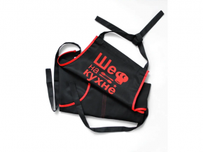 Ф/Гр/Шефнакухне/красный Фартук 85x69