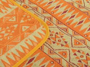5с081.400.1 Афро-мотив1(3-лимонно-оранж1) Плед 103х160 см
