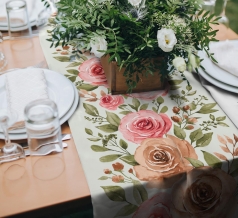 Дорожка набивная арт. 61 МАПС гр рис. 29345/1 Королева сада, 50см