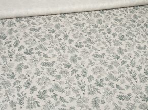 Ткань бельевая арт.17с-1ЯК п/лен набивной лен 30 хл.70 пл.145г рис. Вальс листьев, 150см