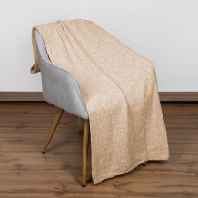 24С15-ШР/у/л.с.уп. 200*220 Плед "Акварель-1" цв. 7 рис. 122 бежевый