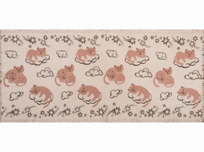 20С211-ШР/у. 130*60 Полотенце "Ночка-1" цв. 5 рис. 993 бежевый