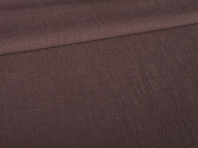 Ткань 12512/C#18 Вареный хлопок коричневый, ширина 140см