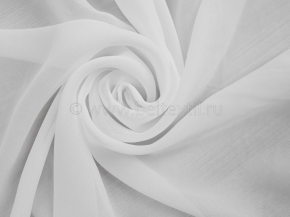 Полуорганза T HH Silk-01/295 ut белый, 295см
