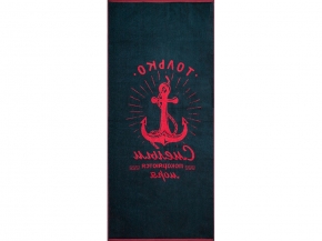 6с102.411ж1 Смелым(т.зеленый1) Полотенце махровое 67х150см