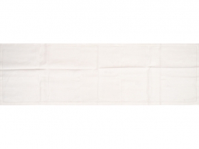 02С72ЯК  Дорожка  46*150  "Атласная" цв. белый