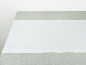 0560 Дорожка "Атласная" 43*274 цв. белый