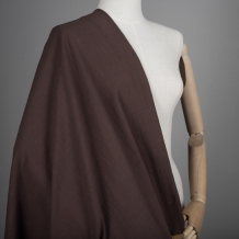 Ткань 12512/C#18 Вареный хлопок коричневый, ширина 140см