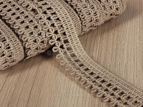 22мм. 6316 ТЕСЬМА ОТДЕЛОЧНАЯ льняной 22мм (рул.25м)