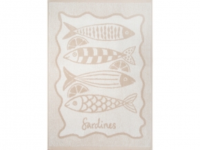3с103.414ж1 Сардины(лен3) Полотенце махровое 50х70 см