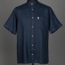 24С90-ШР/039/у 999/0 Сорочка мужская верхняя,  лен-100