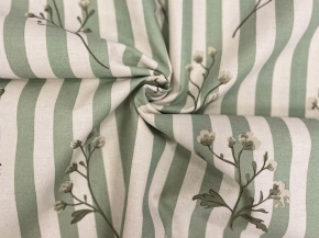 Перкаль ткань Вареный хлопок набивной арт 239 рис 72235/1 Луговая трава,220 см