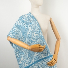 18С195-ШР/у./к. 80*145 Полотенце "Эсмеральда" цв. 250 рис. 271 бирюза
