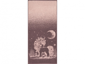 6с102.411ж1 Волшебная ночь(т.с.мальв1) Полотенце махровое 67х150см