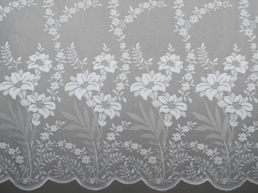 1.20м 36010796 Тюль-жаккард Lila 120 см (WHITE, W1592)
