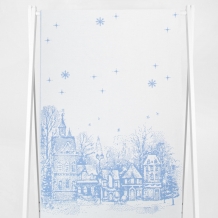 9с23.111ж1 Городской пейзаж(ДТЭ регата) Полотенце х/б 50х140см