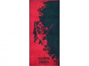 6с102.411ж1 Мечник(т.зеленый1) Полотенце махровое 67х150см