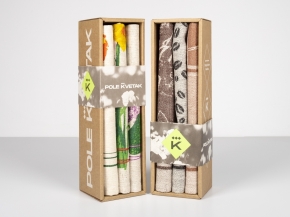 24С112-ШР/рп/фкор/к. Комплект полотенец из 3 шт. 46*60 "Муза-3" (мини) рис. 368