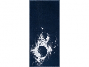 6с102.411ж1 Космос (т.синий2) Полотенце махровое 67х150см