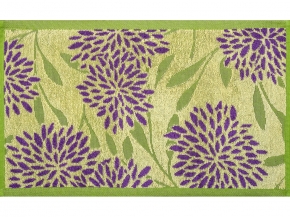 1с105.413ж1 Арт-хризантемы(3-сирень4) Полотенце махровое 50х30 см