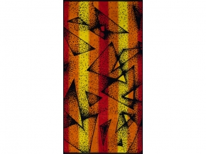 6с102.413ж1 Осколки (СН1 т.синий) Полотенце махровое 81х160см