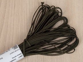 1С14-Г50 (рис.5507) ШНУР ОТДЕЛОЧНЫЙ (сутаж) олива*113, d-2.5мм (рул.20м)