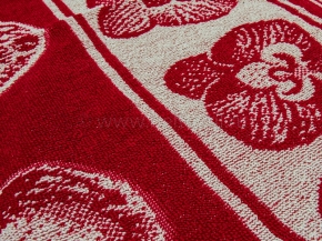 6с102.411ж1 Орхидея (бордо) Полотенце махровое 67х150см