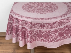 10с45 ЯК   Скатерть  178*178  "Восточный мотив"  цв. красный