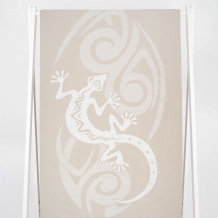 8с22.112ж1 Ящерка (лен13) Полотенце х/б 104х175см