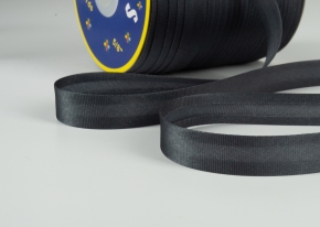 Косая бейка Satin bias ш.1,5см (144ярда/132м) серый тем.*312