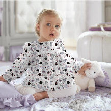 Фланель набивная С514-ТИ б/з рис. 21195/1 Кошечки, 90см