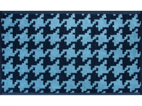 6с104.411ж1 Гусиные лапки(т.синий2) Полотенце махровое 67х40см