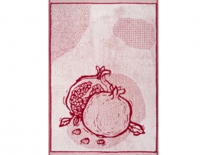 3с103.414ж1 Арт-гранат(бордо1) Полотенце махровое 50х70 см