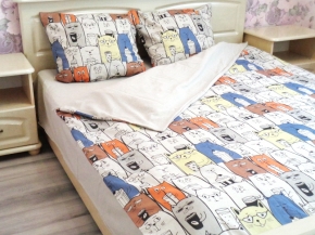 П1-21С75  КПБ 215*200  "Котята"