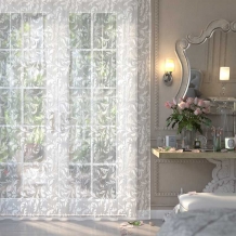 2.45м в496Н/245 ПОЛОТНО ГАРДИННОЕ белый