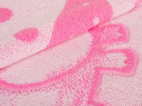 5с081.400.1 Элефант (розовый2) Плед 103х160 см