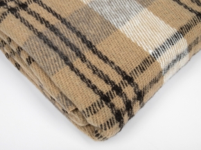 Одеяло-плед  п/шерсть 30% 190*200  "Клетка"