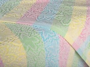 2с109.212ж1 Листик (белая радужка1) Плед 208х200 см