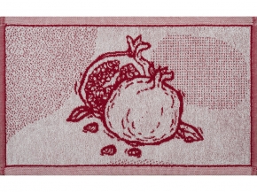 1с105.413ж1 Арт-гранат(бордо1) Полотенце махровое 50х30 см