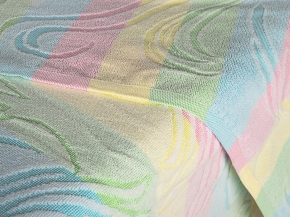 2с109.213ж1 Рассвет (белая радужка1) Плед 208х220 см