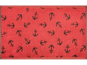 6с104.411ж1 Якоря(т.зеленый1) Полотенце махровое 67х40см