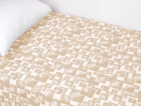 8с11.111ж1 Квадраты (лен10) Покрывало декорат.206х230см