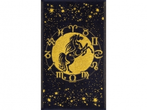 6с104.411ж1 Зодиак-лошадь(т.желтый) Полотенце махровое 67х40см