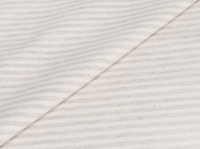 Ткань полульняная арт. ЛСП(0,5*0,5)_80/20_220/120 полоска натуральная (0,5*0,5), 220см