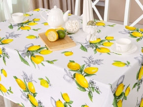 Рогожка набивная Лимоны   рис.13485/1, 150см