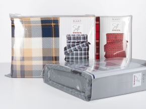 4531-БЧ 2 спальный комплект фланель "Chrismas reindeer" рис. 615602