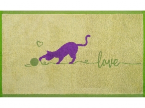 6с104.411ж1 Love-клубок(3-сирень4) Полотенце махровое 67х40см