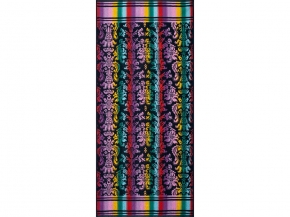 6с102.411ж1 Париж (темно-синяя радужка) Полотенце махровое 67х150см