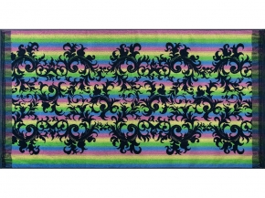 6с102.413ж1 Ретро(т.радужка) Полотенце махровое 81х160см